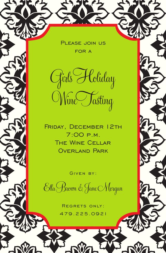 Festive Glory Invitation