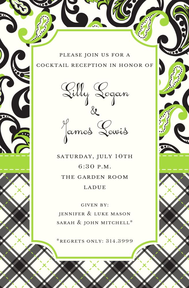 Preppy Classic Invitation