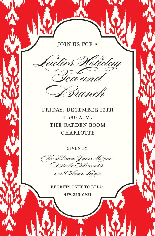 Holiday Invitation