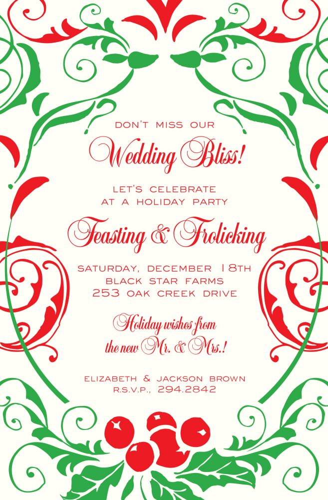 Jolly Charm Invitation