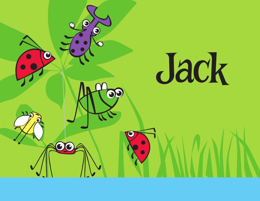 Bugs Galore Folded Note