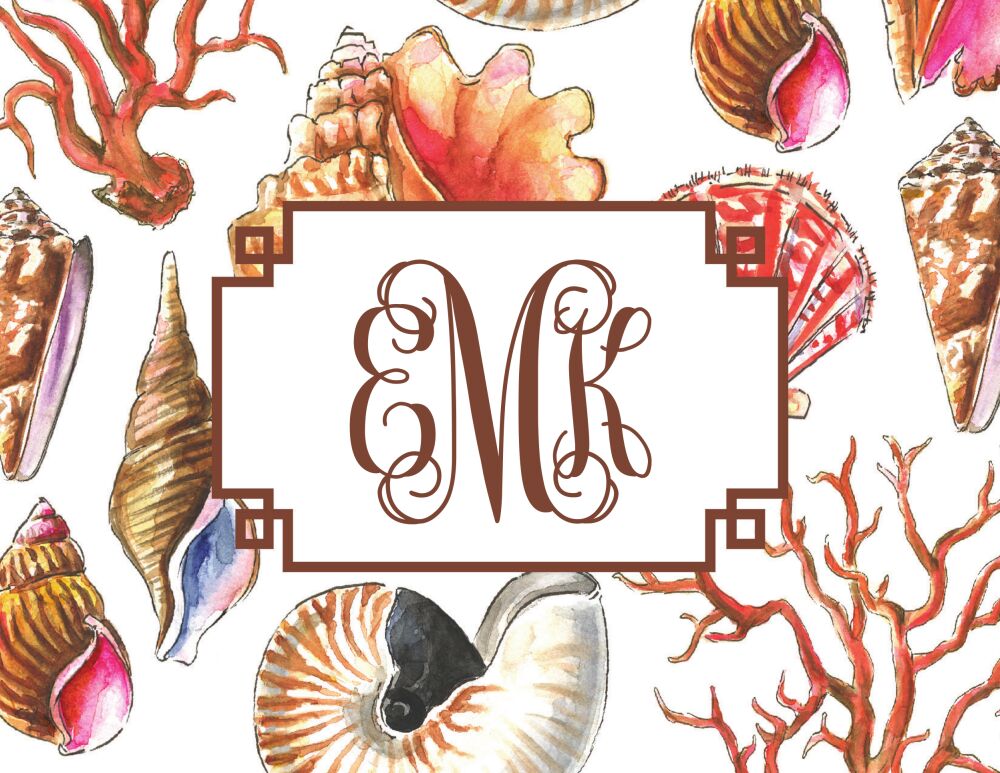 Shells Folded Note