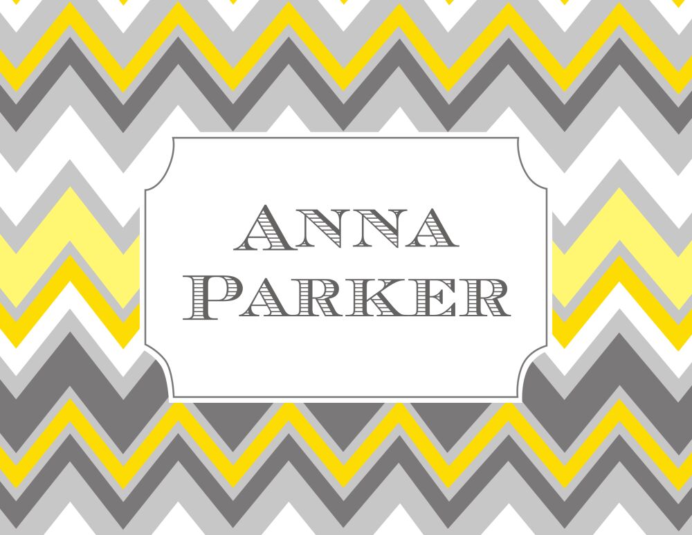 Manchester Zag Folded Note