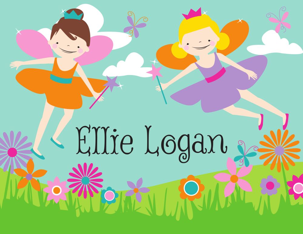 Little Fairies Folded Note