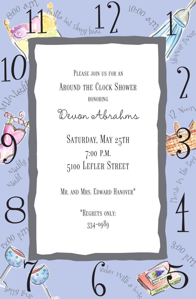 Wedding Shower Invitation