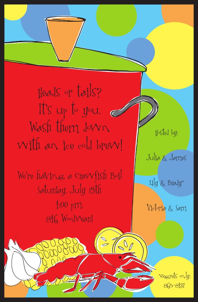 Boil Madness Invitation