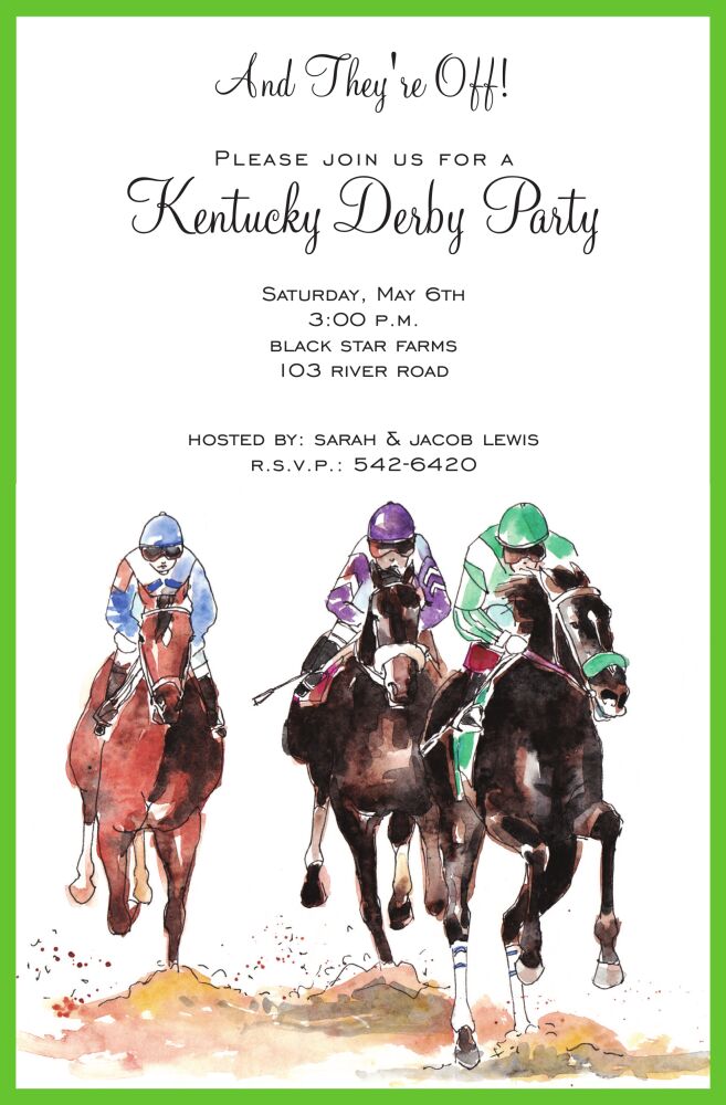 Home Stretch Invitation