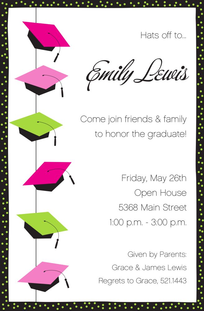 Cap Line Invitation