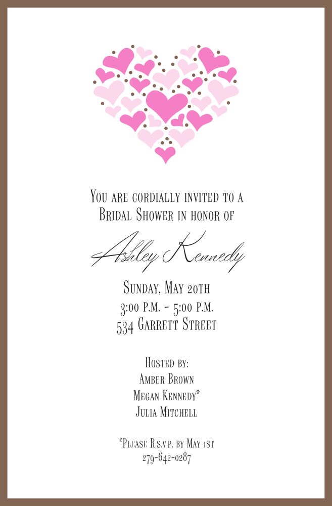 Loveburst Invitation