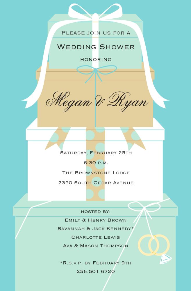 Wedding Stack Invitation