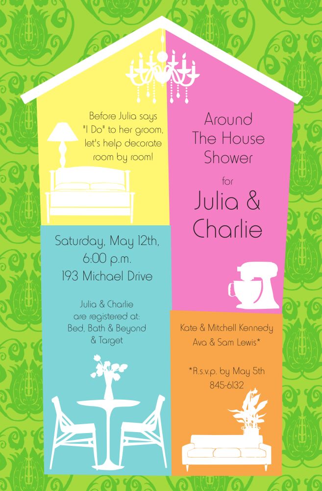 Posh House Invitation