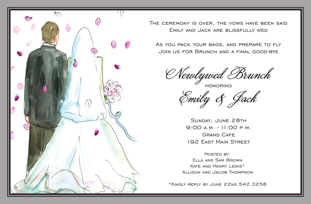 Newly Weds Invitation