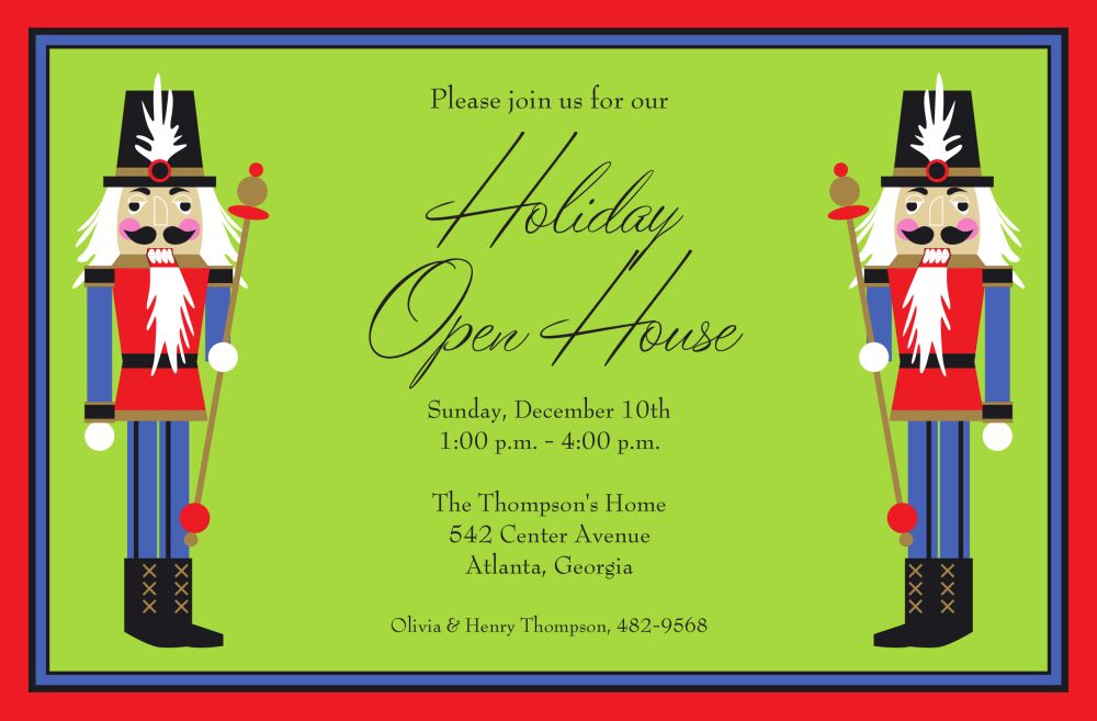 Nutcrackers Invitation