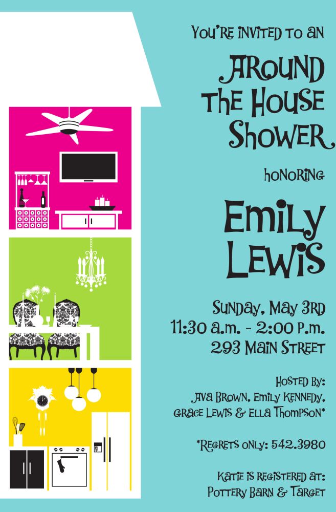 Chic House Invitation