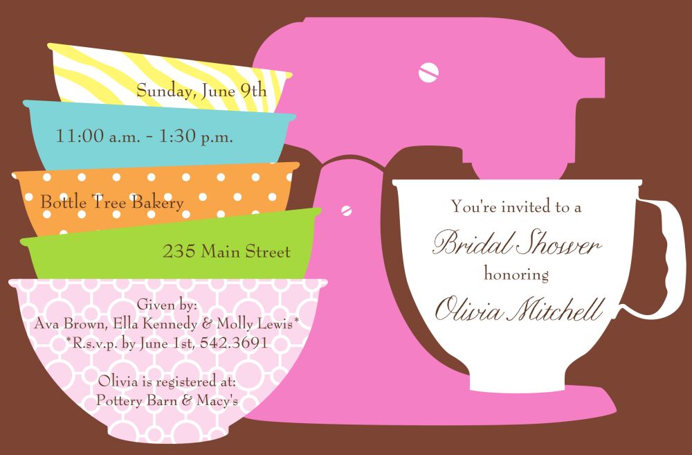 Preppy Mixer Invitation