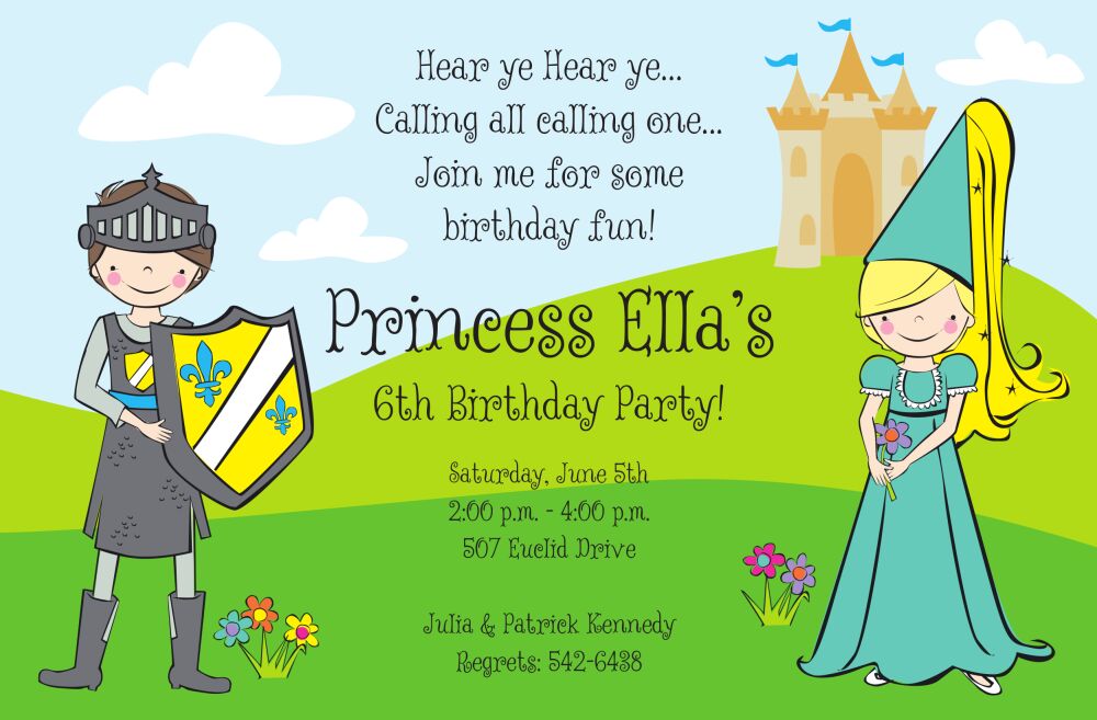 Little Kingdom Invitation