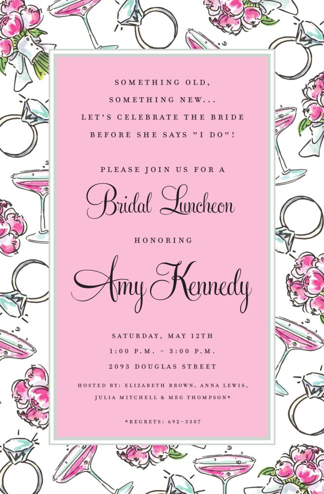 Finer Things Invitation