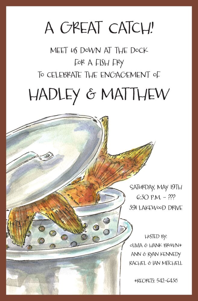 Fish Fry Invitation