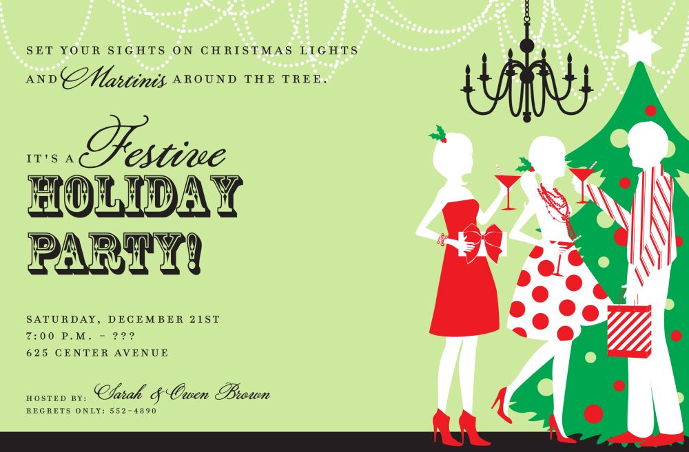 Party Tree Invitation