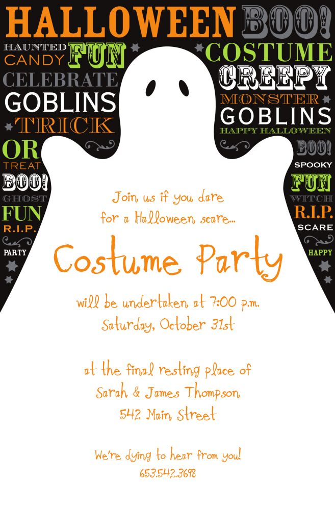 Ghost Speak Invitation