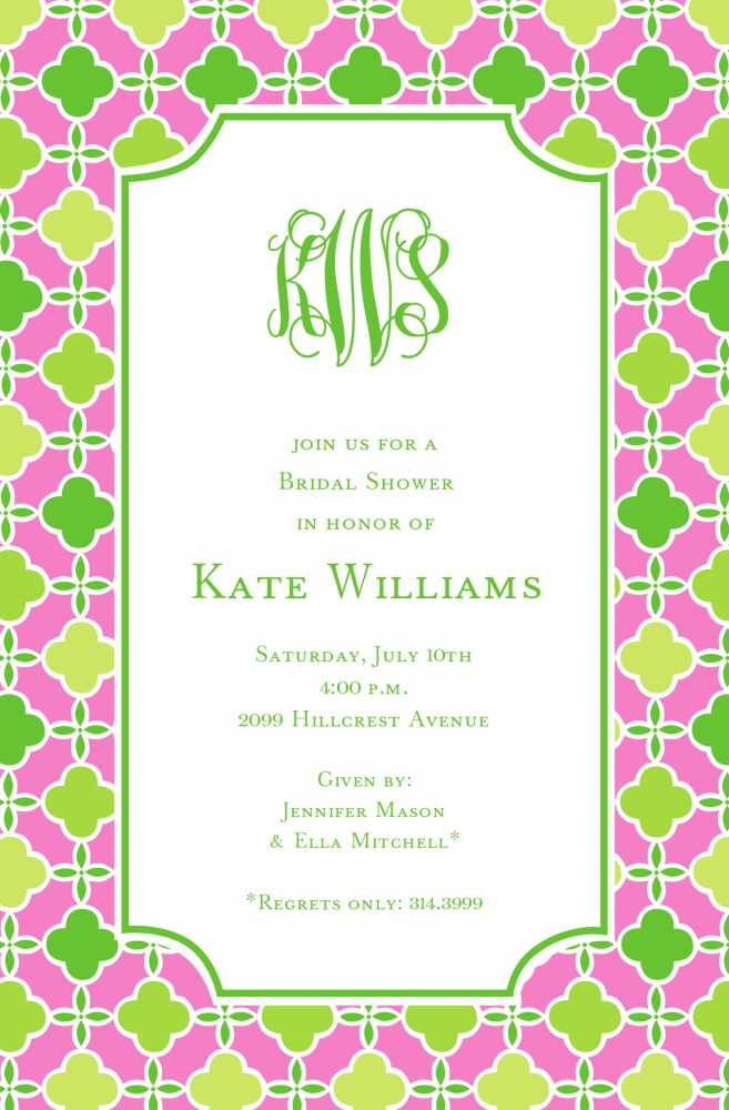 Strawberry Kiss Invitation