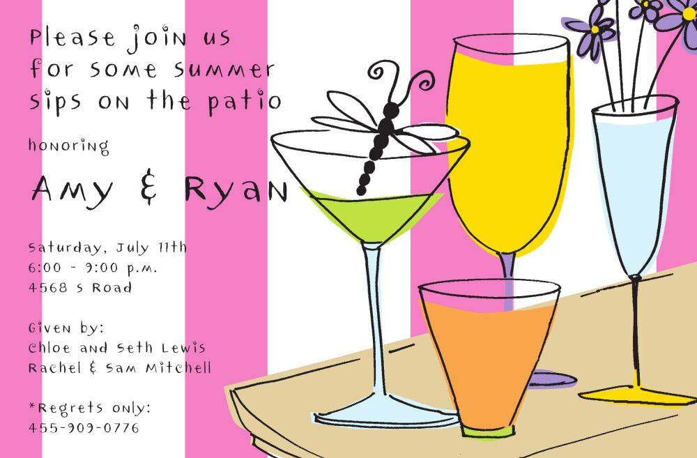 Patio Hour Invitation