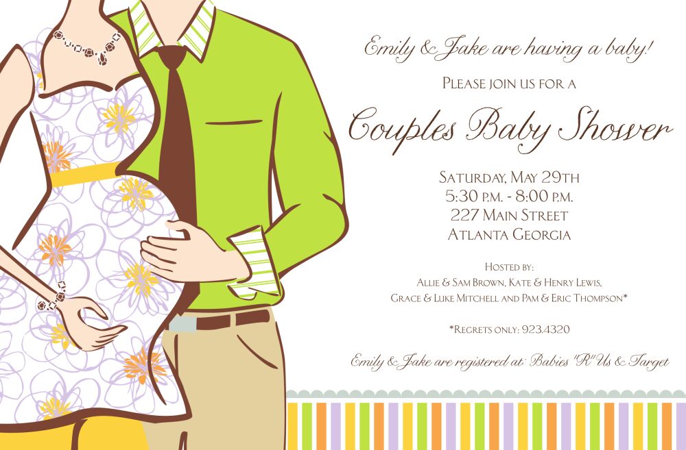 Expecting Surprise Invitation