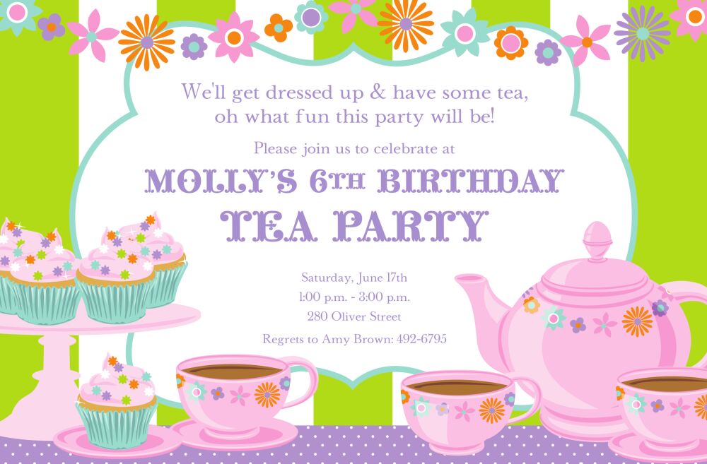 Tea n Sweets Invitation