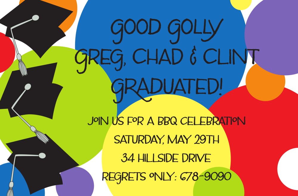 Tri Grad Invitation
