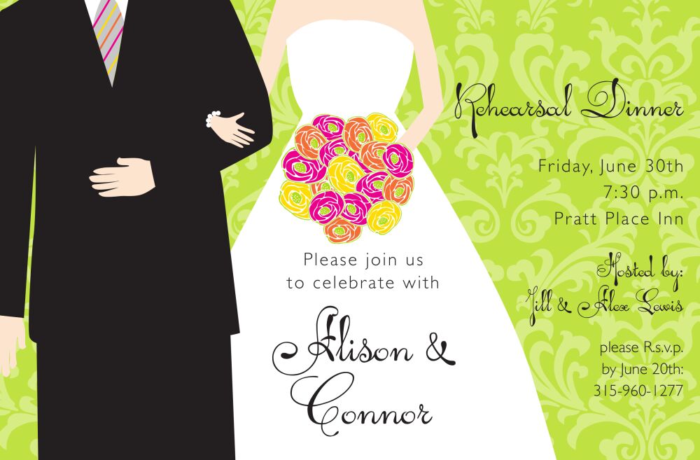 Snazzy Wedding Invitation