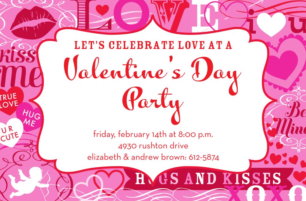 Valentine Craze Invitation