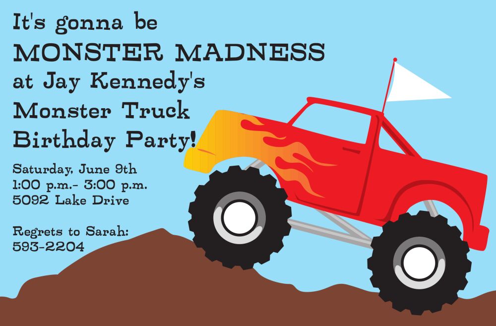 Truck Rally Invitation