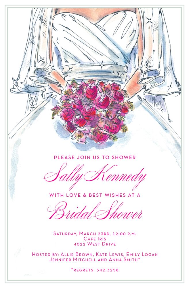 Fine Bride Invitation