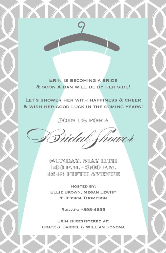 Trellis Dress Invitation