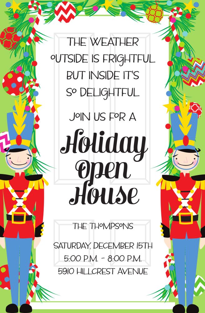 Toyland Entry Invitation