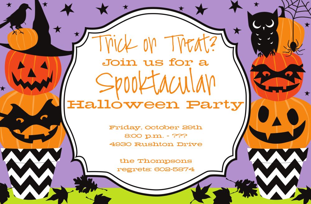 Happy Jacks Invitation