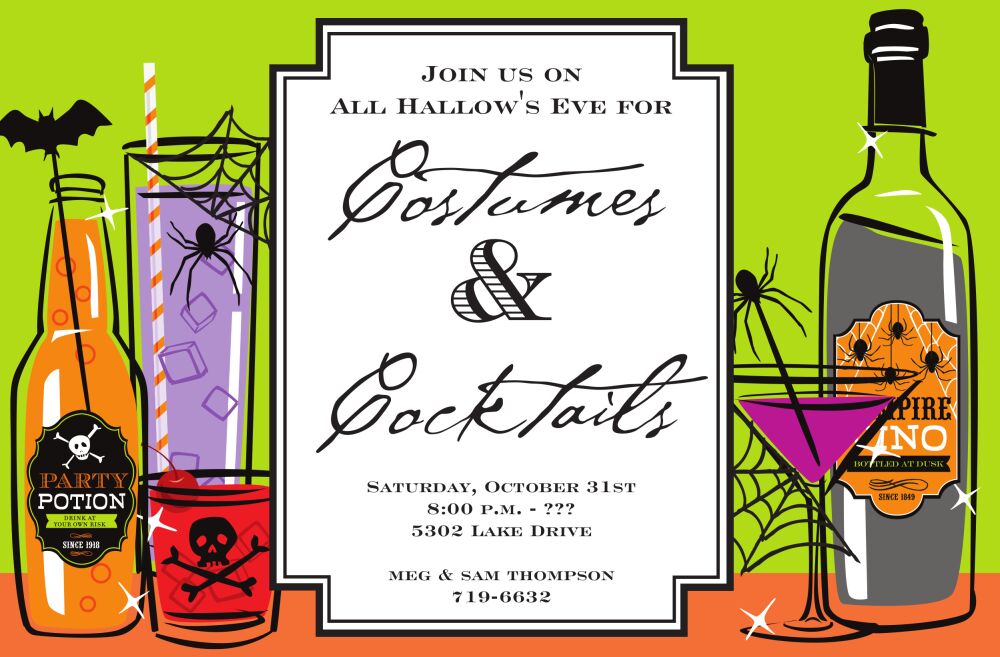 Chilling Chillers Invitation