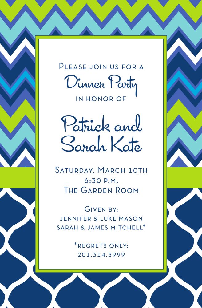 Cool Waves Invitation