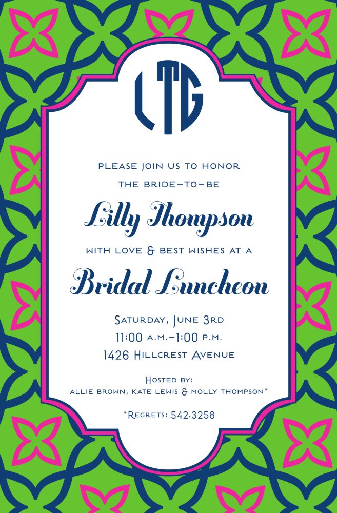 Bellini Flora Invitation