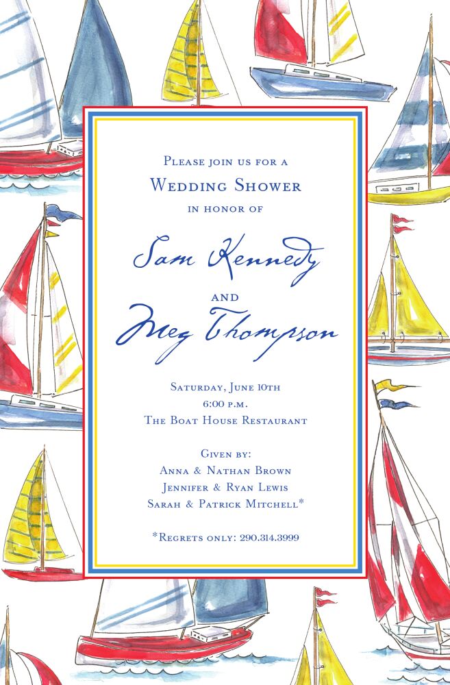 Sailing Invitation
