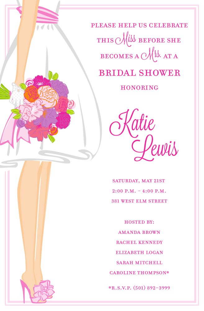 Summer Bride Invitation