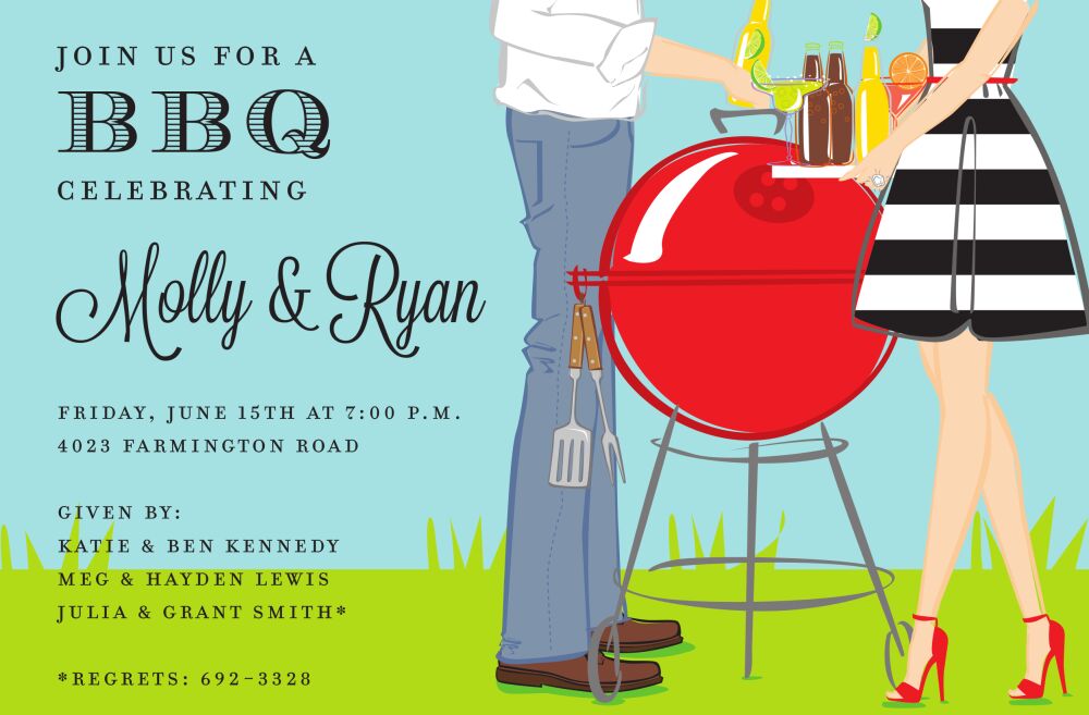 Summer Couple Invitation