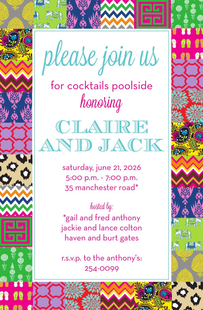 Patchwork Invitation