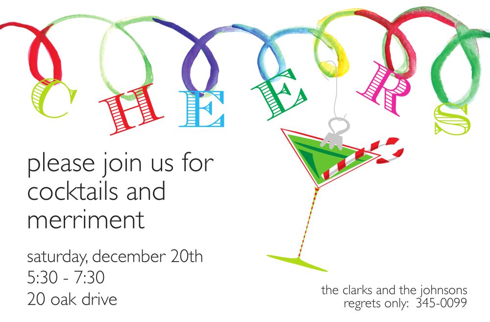 Cheers Loops Invitation