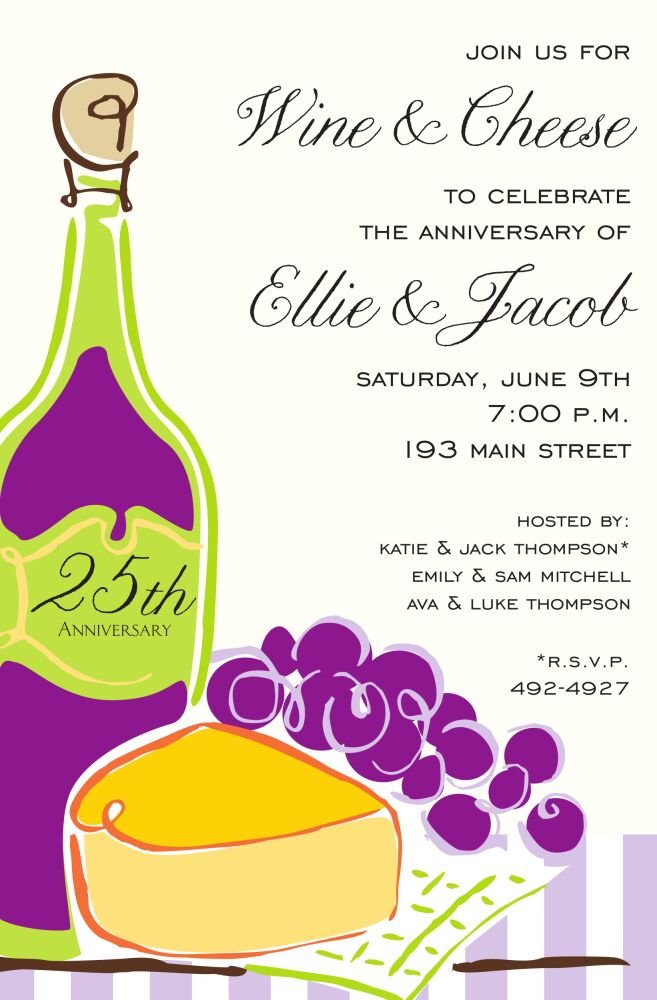 Fine Wine Invitation