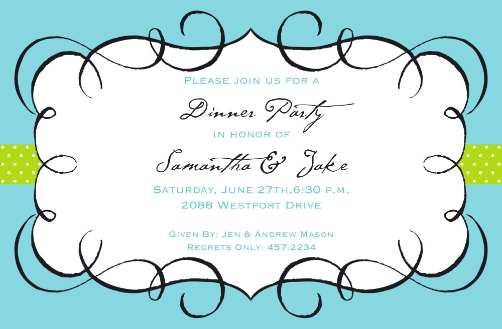 Sublime Frame Invitation