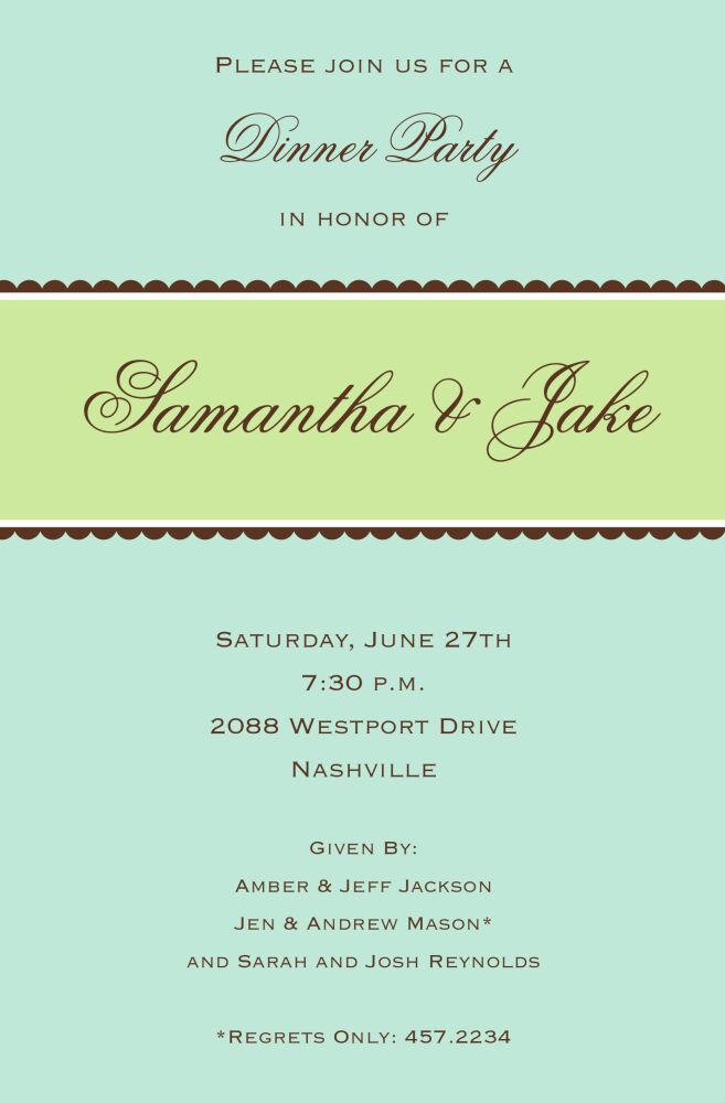 Soft Scallop Invitation