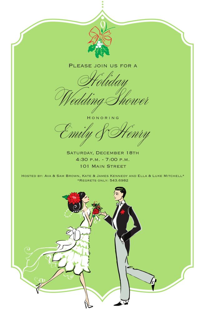 Holiday Couple Invitation