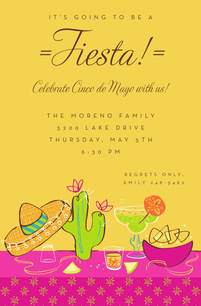Fiesta Invitation