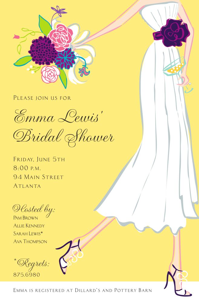 Champagne Glee Invitation